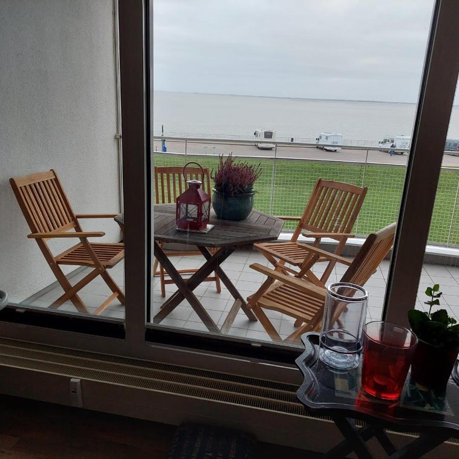 Studio Mit Meerblick Und Grosser Loggia - Direktzugang Zur Nordsee Wilhelmshaven Dış mekan fotoğraf